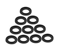 HOMOBABE 10pcs Trumpet Felt Washers Cushions Black Cotton Pads Lightweight Musical Instrument Accessories for Protecting and Fixing Keys to Extend Service Life