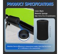 HOMOBABE 10Pcs Universal Sit-Up Board Foot Sponge Pads Foam Covers for Ab Training Accessory Exercise Equipment Replacement Pads for Gym Use