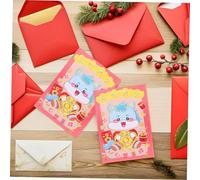 HOMOBABE 120pcs Year Horse Red Envelopes Cartoon Lunar Year Hong Bao Lucky Money Packets for Spring Festival Party Favor Prosperity Blessings