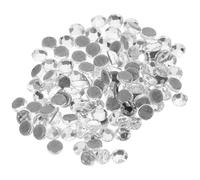 HOMOBABE 1440pcs Hot Melt Iron on Rhinestones Glass Rhinestones White Sparkling Beautiful Classic Decorations Convenient for Use DIY Craft Making for Shoes Belt