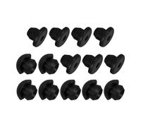 HOMOBABE 14pcs Hydraulic Jack Oil Filler Plugs Rubber Bottle Jack Oil Filler Plug Set and Flat-head Shapes for Automotive Service Centers and Workshops, Effortless Installation