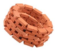 HOMOBABE 150pcs DIY Miniature Brick Models Realistic Simulation Fake Wall Bricks for Sand Table Scenery Building Accessories and Handmade Gardens