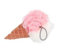 HOMOBABE 1pc Exfoliating Shower Ball for Back Scrubbing Soft Thickened Bath Sponge with Dual Colors Quick-Drying Lanyard Design Body Scrubber for Smooth Skin and Muscle Relaxation