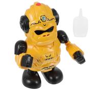 HOMOBABE 1Pc Intelligent Electric Robot with Spray Function Robotic Plaything for for Safe and Design Engaging Interactive Play Experience