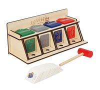 HOMOBABE 1Set DIY Educational Trash Sorting for Wooden Learning Game Fun and Interactive Early Education for Years and Up Develops Fine Motor Skills and Analytical Thinking