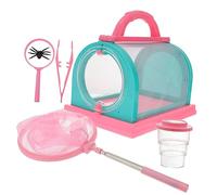 HOMOBABE 1Set Insect Catching Kit for Outdoor Exploration Bug Catcher with Tweezers for Nature Observation for Camping and School Experiments
