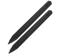 HOMOBABE 2 Pcs Universal Black Stylus Pens for Lcd Tablets, Digital Painting Pen with Precise Notes Function, Plastic Material, for Game Design and Magazine Illustrative Painting