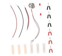 HOMOBABE 2 Sets Fruit Battery Experiment Device Kit of Science for DIY Educational Science Projects Learn Basic Physics and Energy Concepts for School and Homeschool Activities