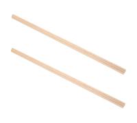 HOMOBABE 20Pcs Miniature Wood Trim Strips for Dollhouse Decorative Molding Easy to Install Dollhouse Accessories Sturdy Wood Material Elegant Detailing for DIY Miniature Models