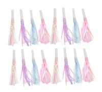 HOMOBABE 24pcs Fringed Blowouts Noisemakers Whistles for Birthday Parties Year Celebrations Event Boosters Interactive Entertainment