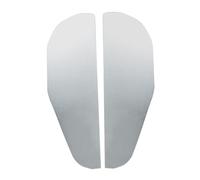 HOMOBABE 2pcs Aluminium Alloy Side Mirror Rain Guard Rear Mirror Visor for Car Sunlight Protection Snow Protection Suitable for Suv Owners Truck Owners on Sunny and Snowy Days