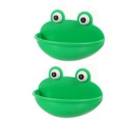HOMOBABE 2Pcs Amphibian Habitat Resting Basin Lifelike Terrarium Accessories for Frogs and Lizards Durable Reptile Decor Easy Installation Safe High End Material
