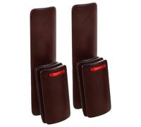 HOMOBABE 2pcs Bamboo Castanets Lightweight Percussion Instruments for Boy Girl for Home School and Talent Classes Speaking Skills and Build Confidence