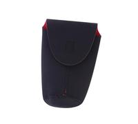 HOMOBABE 2pcs Camera Lens Bag Black Neoprene Lens Pouch Crash-Resistant