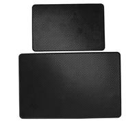 HOMOBABE 2Pcs Car Dashboard Non Slip Mat Removable Washable Slip Pad for Sunglasses and Phone Enhanced Grip for Car Accessories