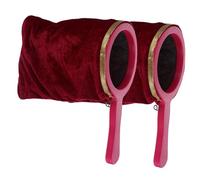 HOMOBABE 2pcs Change Bag with Zipper and Twisting Handle for Stage Illusions for Adults and Boys and Girls for Making Objects Appear and Disappear