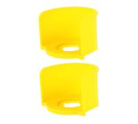 HOMOBABE 2pcs Emergency Stop Button Protective Cover Durable Plastic Switch Protection for Industrial Safety Easy to Install Emergency Buttons Guard Versatile Use for Various Equipment