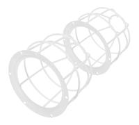 HOMOBABE 2pcs Fire Sprinkler Head Cage Guard with Metal Wire Bracket for Sensor Light Bulb Protection Easy Install Indoor Safety Cover Jd