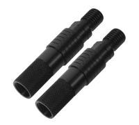 HOMOBABE 2pcs Fishing Rod Bite Alarm Adapter Quick Release Connector with 0.8cm Thread Diameter, Weather Resistant Build and Wide Compatibility for Fishing the Beach or Lake