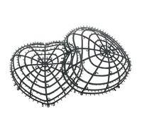 HOMOBABE 2pcs Heart-shaped Topiary Support Frame for Garden Plant Flower Ball Accessories with High Realism Plastic Material, Resistant to Deformation, for Weddings and Floral Arrangement