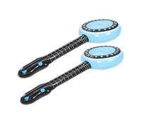 HOMOBABE 2pcs Inflatable Banjo PVC Reusable Party Accessory Stage Prop Music Instrument Festival Decoration Safe Blow Up Instrument