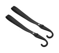 HOMOBABE 2pcs Motorcycle Helmet Holder Hooks for Motorcycle Handlebar Black Pp Material Prevents Items from Falling Suitable for Use on The Road Bearing 50kg