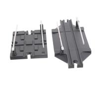 HOMOBABE 2Pcs Plastic Train Track Accessories Train Barricades for Enhanced Play Dynamics Skill Building Creative Problem Solving for