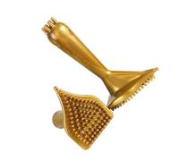 HOMOBABE 2pcs Portable PVC Massage Combs with Magnet, Easy to Carry and Labor-Saving, Unique Shape for Traditional Chinese Massage Therapy and Relaxation