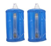 HOMOBABE 2pcs Portable Water Filled Dumbbell Kettle for Full Body Workouts, Lightweight Pvc Material, Total 4lb Capacity, Versatile Fitness Tool Safe to Use, for Travel and Exercise
