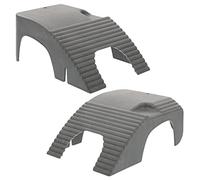 HOMOBABE 2pcs Reptile Dock Turtle Basking Platform Floating Island Cups for Fish Tank Accessory Material Height Climbing Ramp for Tortoises and Aquatic Pets