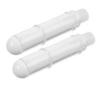 HOMOBABE 2pcs Tailor Chalk Refill Fabric Marker White Plastic Powder Easy to Grip Clothes Mark Pen Refills for Professional Tailors Household Tailoring and Crafts