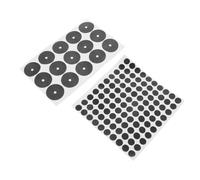 HOMOBABE 2sheets Black Snooker Spot Stickers with Center Dot Pool Table Marker Dots for Cue Ball Positioning Billiard Ball Locator for Snooker and Pool Tables