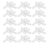 HOMOBABE 30pcs Tent Canopy Connector Fittings Plastic Tee Joints Right Angle Replacement Parts for Gazebo Carport Outdoor Tent Frames Assembly High Strength Stability