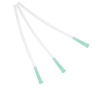 HOMOBABE 3pcs 3-4mm Soft Bird Feeding Hoses for Parrot and Large Birds Hand-feeding Tool with Flexible Plastic Tubes Suitable for Chick Rearing and Pet Feeding Random Color