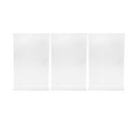 HOMOBABE 3pcs Acrylic Book Stand Desktop Organizer for Manga and Magazines with Modern Design, Easy Maintenance and Multifunctional Use for Library Decor and Workspace