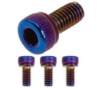 HOMOBABE 3pcs Guitar Locking Block Screws Replacement Screws Electric Guitar Accessories