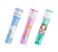 HOMOBABE 3Pcs Rotating Kaleidoscope Educational Cognitive Playthings for Boys and Creative Visual Patterns Learning Age Portable Lightweight Design