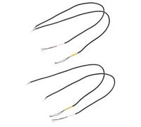 HOMOBABE 4pcs Guitar Pickup Shielded Wire Cables for Electric Guitar Circuit Repair Volume Control Cable for Home Studio Use