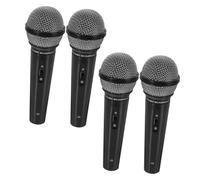 HOMOBABE 4Pcs Interactive Microphones for Lightweight Safe Props for Stage Performance Cosplay and Lip Sync Fun Music Enlightenment Tools for Boys