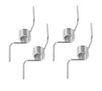 HOMOBABE 4pcs Refrigerator Door Spring Replacement, Fridge Divider Spring Repair Parts for French Door Refrigerators, Enhanced Stability Mechanism Component for Kitchen Appliance Maintenance