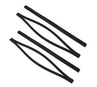 HOMOBABE 4Pcs Vacuum Sealer Gasket Replacement Foam Gaskets High-Elasticity Material Black Wear Resistance Easy Maintenance for Commercial Food Storage Vacuum Sealer Parts