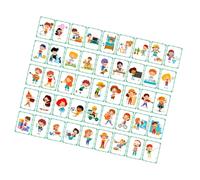 HOMOBABE 50pcs Reward Cards for Interactive Behavior Cards for Classroom Promote Positive Behavior Cognitive Growth Engaging Early Childhood Education Tools