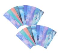 HOMOBABE 50Pcs Sensory Reducing Stickers Gradient Calming Adhesive Strips for Adults Teens, Portable Labels for Desk and Phone Back Decoration