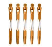 HOMOBABE 5pcs 2ba Thread Stems Aluminium Alloy Shafts Knurled Surface Removing Metal Burrs Gaming Personal Basic Training Darts Accessories