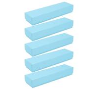 HOMOBABE 5pcs Paper Stationery Case Set for Students, Protective and Environmentally Friendly Pencil Boxes with Simple Elegant Design, Gift Storage Organiser for Desk