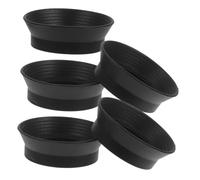 HOMOBABE 5pcs Rubber Eyepiece Covers for Telescope and Binoculars, Fits 29-31mm Od, Providing Visual Relief and Contrast Enhancement, for Scientific Research and Astronomy