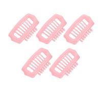 HOMOBABE 5pcs Small Pet Hair Barrettes Mini Decorative Hair Clips 2.3cm for Dogs Cats Grooming Accessories Suitable for Yorkshire Terrier Maltese Puppies