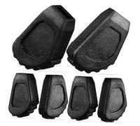 HOMOBABE 6 Pcs Drum Kit Chair Mats Rubber Feet Pads for Instrument Throne Legs Drum Rack Protectors Percussion Bracket Parts Sturdy Pads for Musician Use