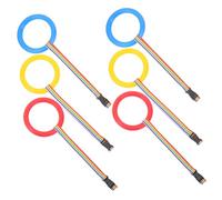 HOMOBABE 6pcs Assorted Colour Walking Rope for Toddlers and Preschoolers Plastic Anti-Lost Harness to Keep Children Focused in Line for Visiting Parks and Crossing The Road
