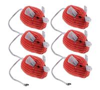 HOMOBABE 6pcs Catnip Mouse Toys for Cats Soft Interactive Kitten Teaser Stimulates Hunting Instincts for Indoor Play Engaging Catnip Fun